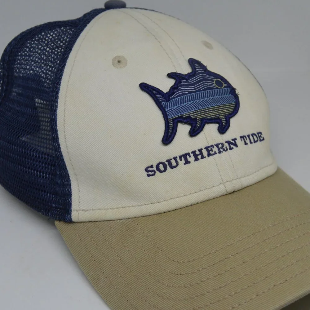 Southern Tide Skipjack Mesh Trucker Adjustable One Size Hat Cap - Picture 4 of 4